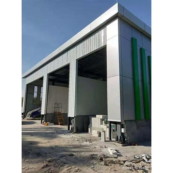 Fast and Easy Installation Light Steel Structure Industrial Factory Prefab Rent Warehouse