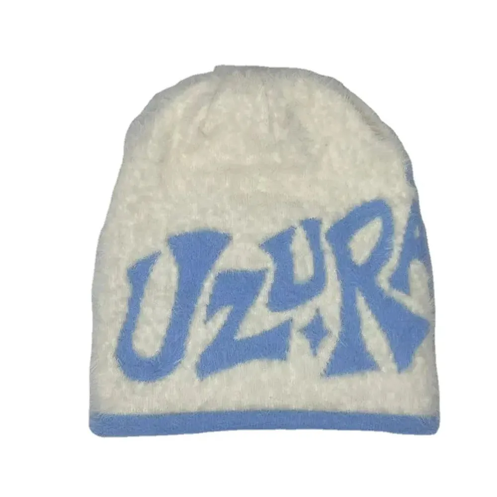 Stylish Look Head Fitted Custom Fluffy Fuzzy Mohair Hats For Men ...