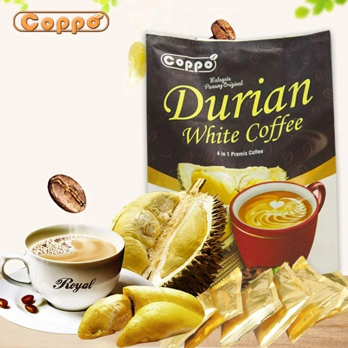 Coppo Durian Coffee 4 in 1 Instant Coffee 38g X 12s X 24 Pkts
