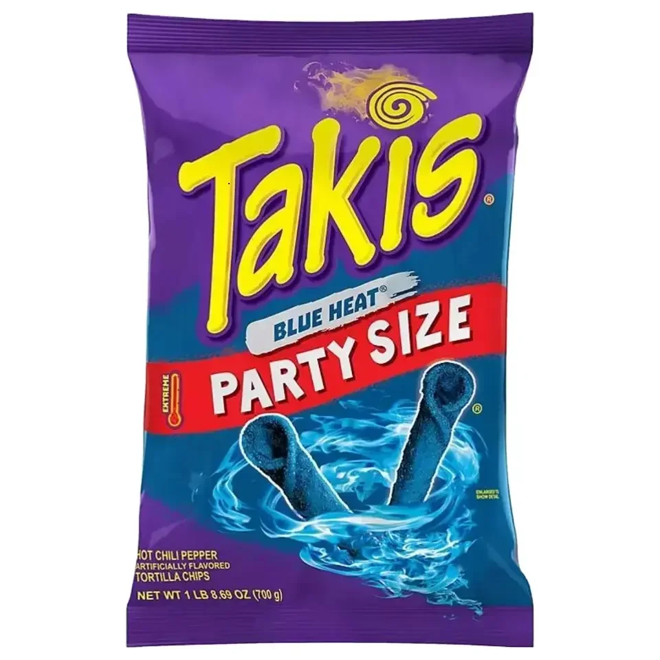 Качественные чипсы из тортильи Takis Fuego острый Чили и лайм лимитированная серия синий перец доступны другие