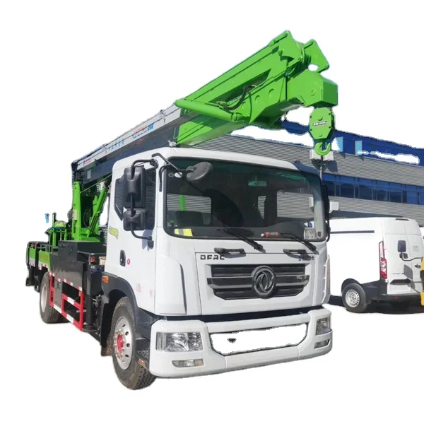 Order Picker   Cherry Picker Telescopic Towable Boom Lifts With 18m 26m 