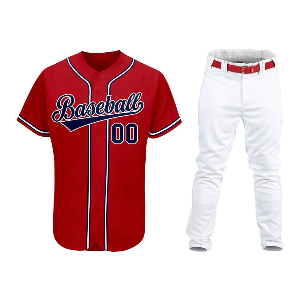 Competitive Price All Sizes Available Customer Demand Baseball Jersey
