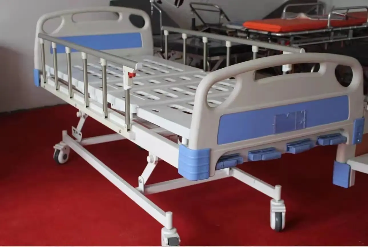 Five Function Manual Hospital Bed With Aluminum Alloy Side Rail Buy