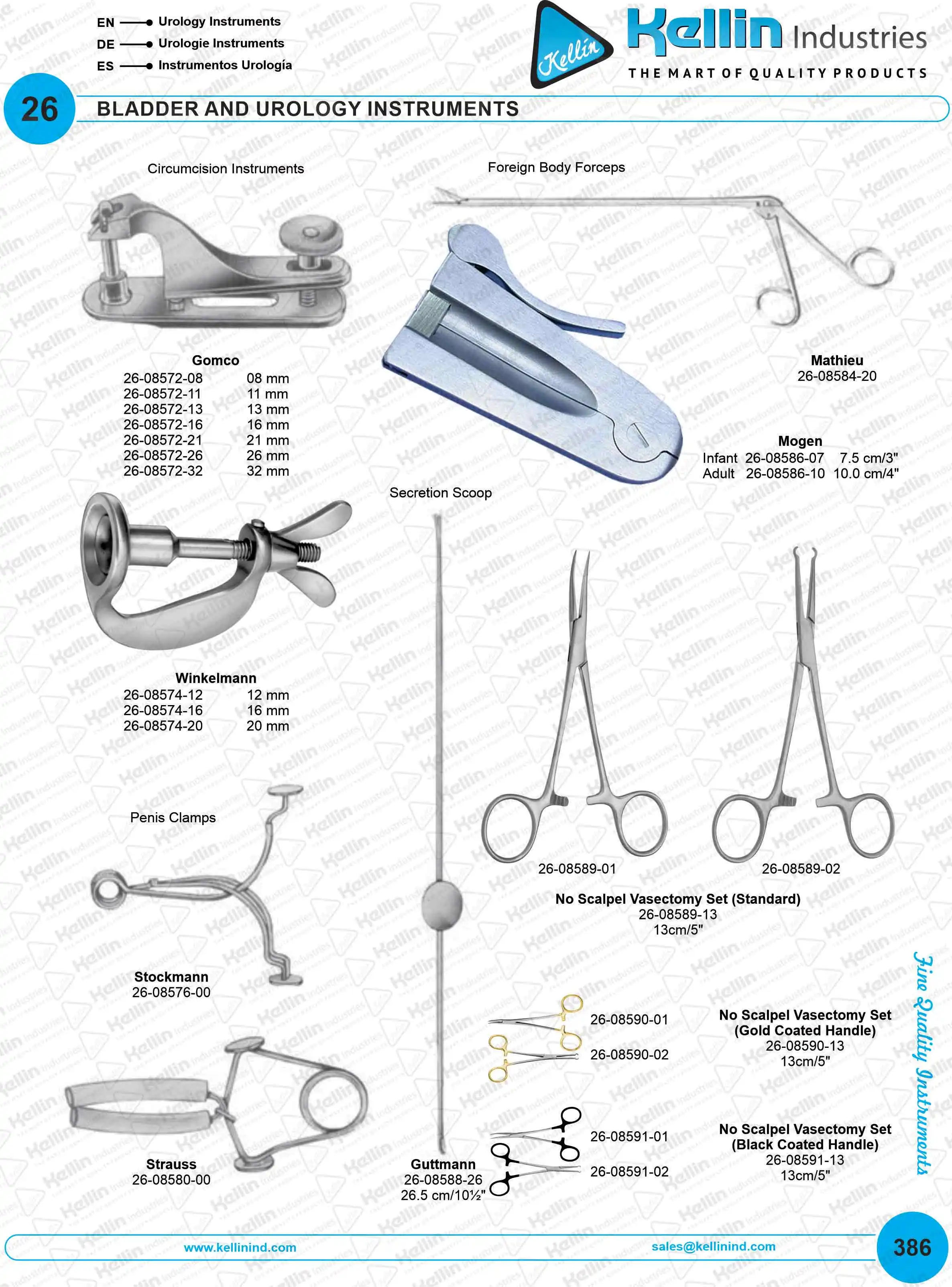No Scalpel Vasectomy Hemostat Forceps Smooth Sharp Point Curved Urology