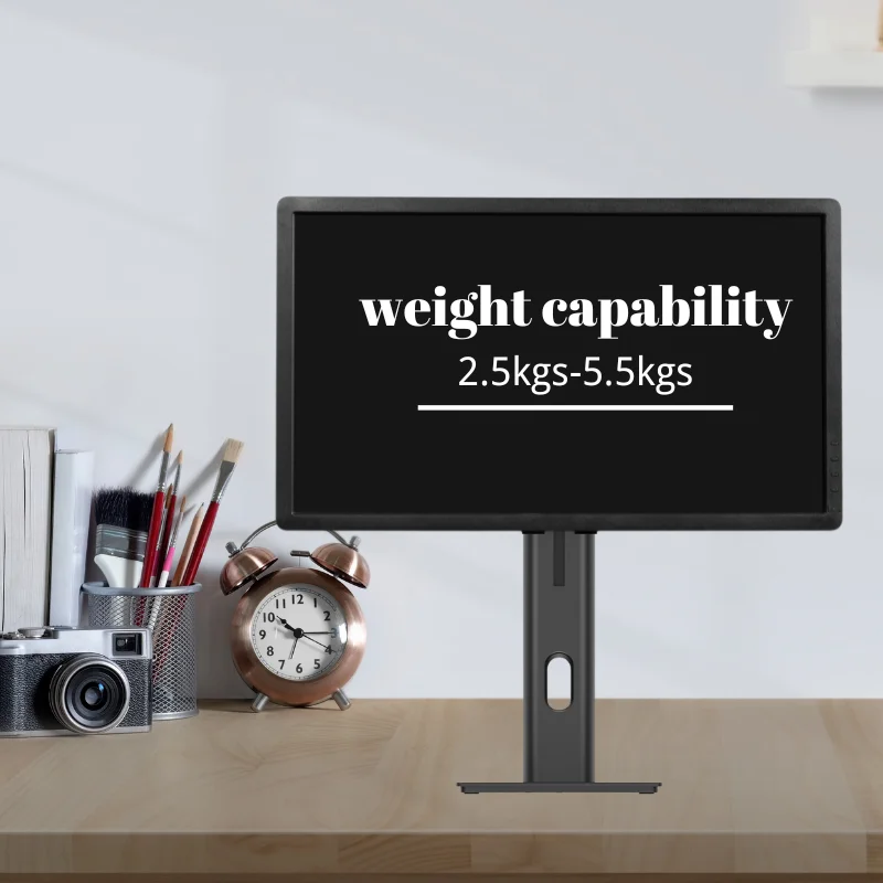 Lifting Computer Monitor Baihao Plastics Lifting All-in-One PC Computer Stand Single Monitor ...