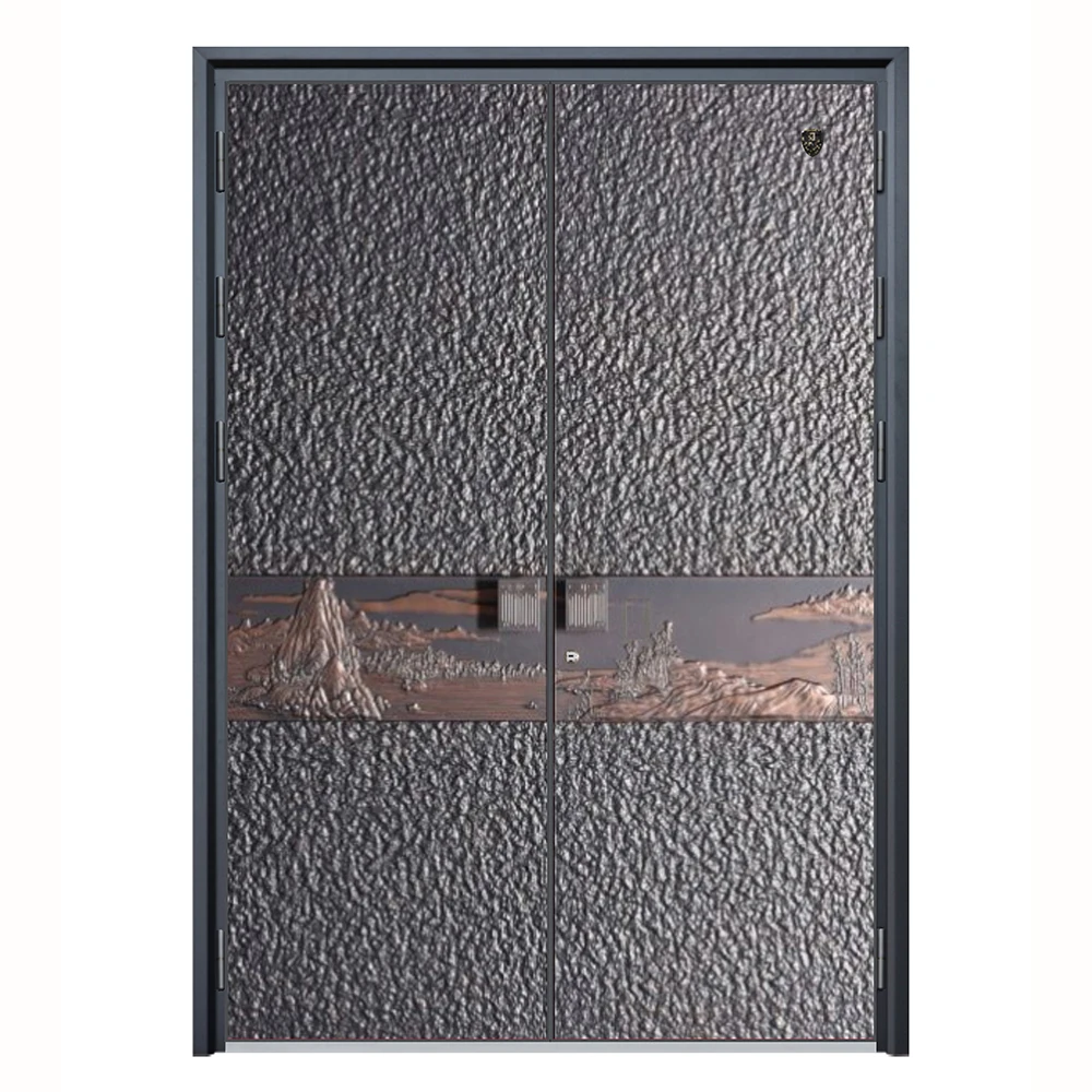 Villa DoubleFolding Sliding Door System Aluminum Glass Bifold Panoramic Accordion Interior Partition  Doors