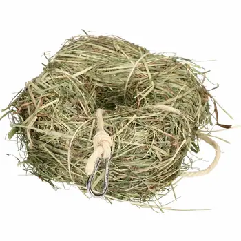 Block Of Straw From Rice Plants Made From Compressed Rice Cobs For Use ...