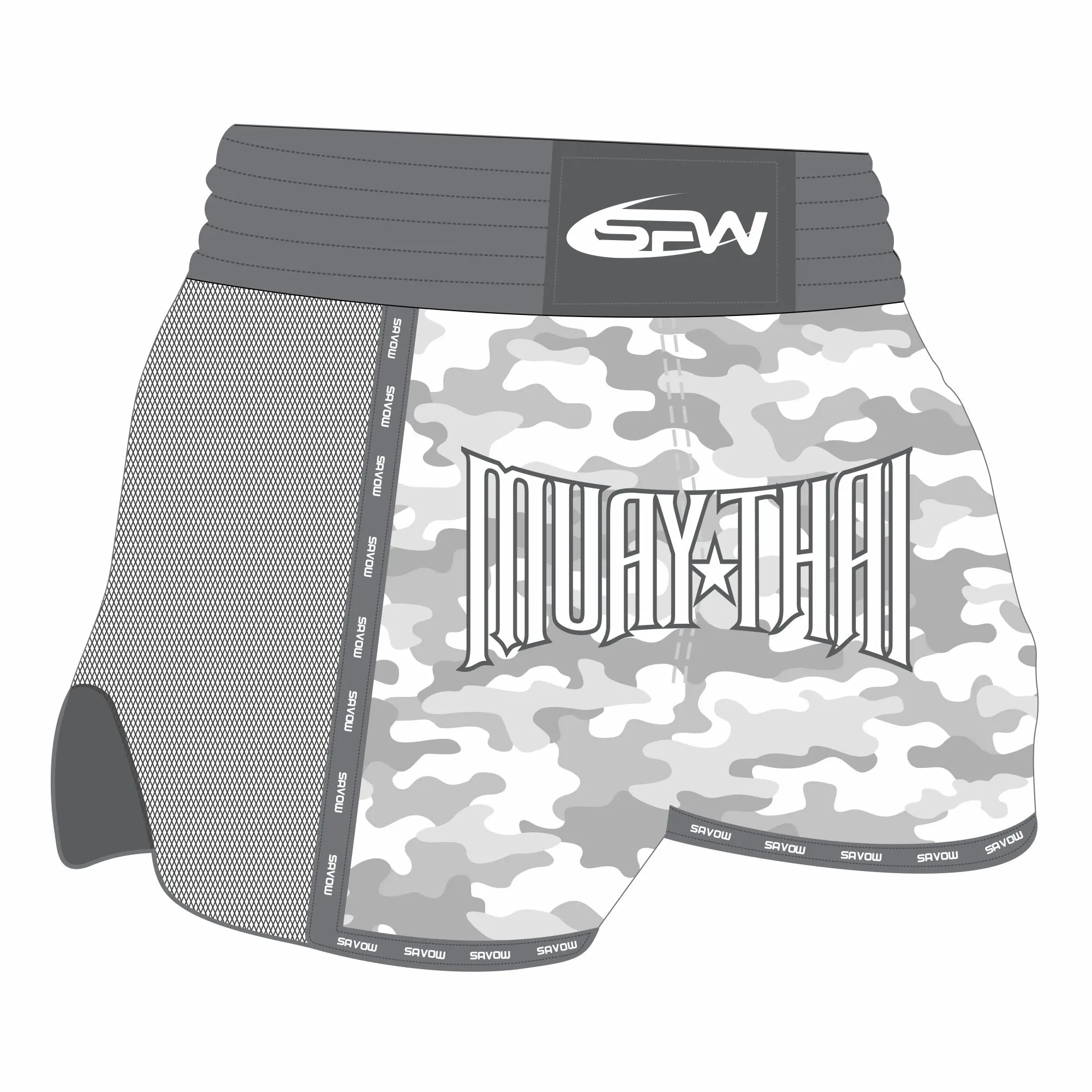 OEM Factory Muay Thai Shorts Custom Satin Kickboxing Trunks For Martial Arts Gym Fighting Practice fight trunks