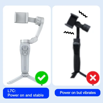 Best Price 3 Axis Foldable Gimbal Stabilizer with Inception for Cellphone Action Camera  with Fast Charging detail image