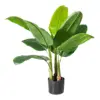 95cm Artificial Traveler Banana Tree 3 Light Trunks