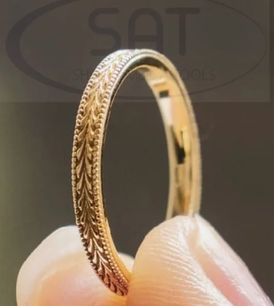 Sat Professional Jewelry Tools 41 Pcs Dapping Block And Punch Set