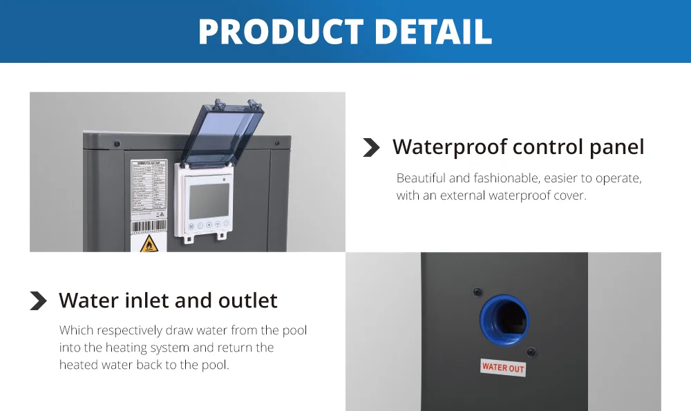 Energyefficient Swimming Pool Heat Pump Water Heaters For Above Ground Pool Buy Trusted Brand