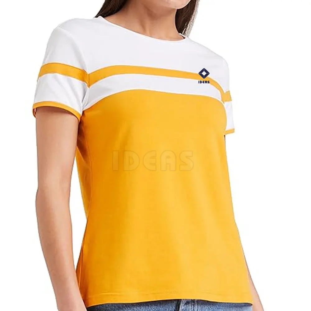 Pakistan Made Plus Size Women Black Color Sublimation Tshirts For Sale