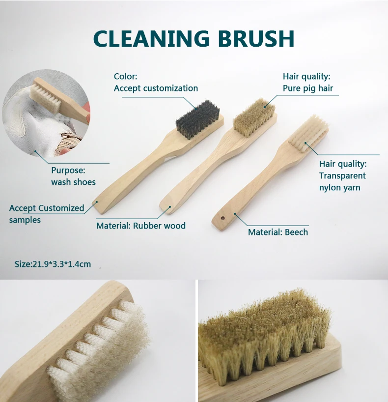 Custom Wooden Boar Hair Bouldering Rock Climbing Brush For All Climbing