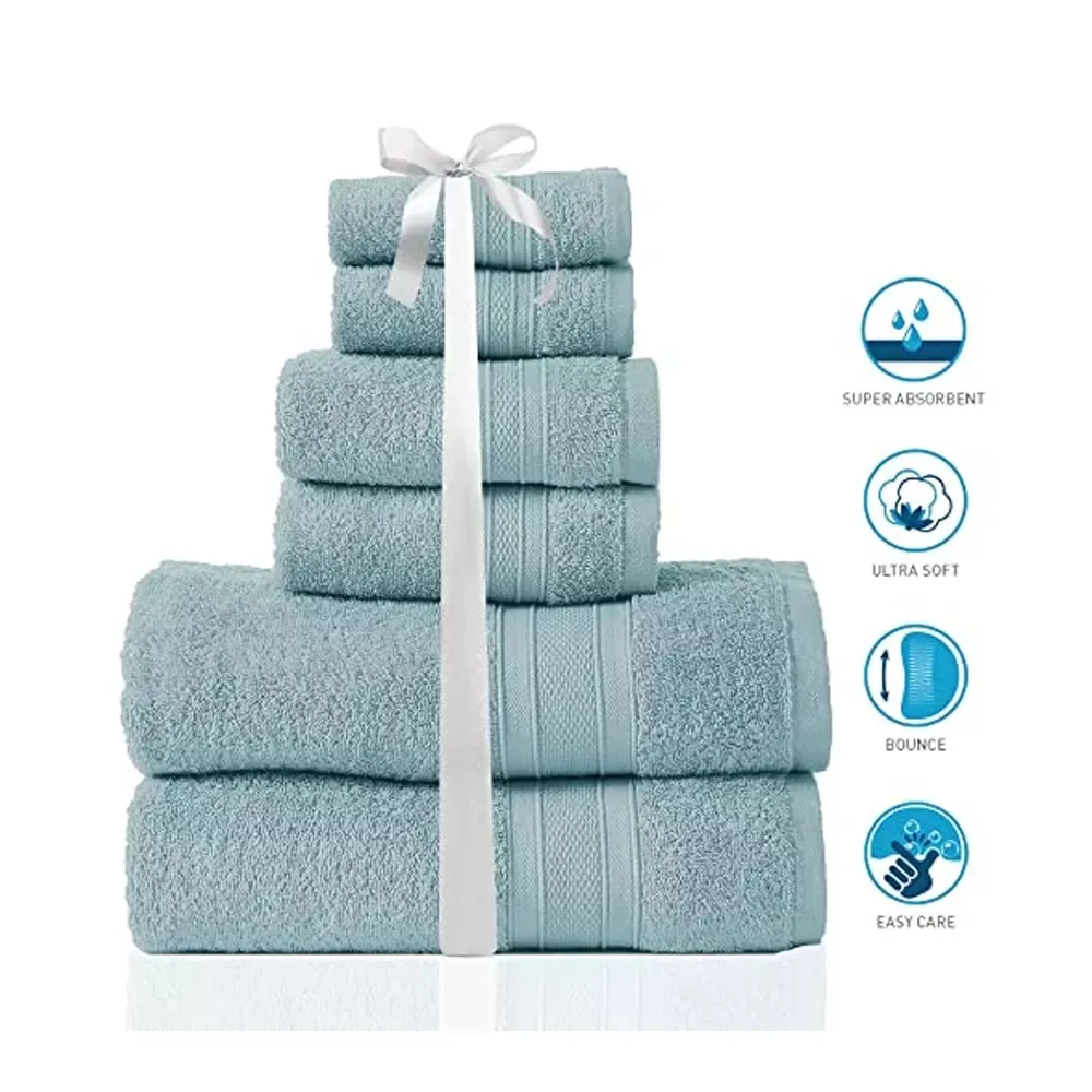Hot Selling Customized Solid Color Cheap Price OEM Service Bath Towel Factory Rate Hand Towels for Personal Use