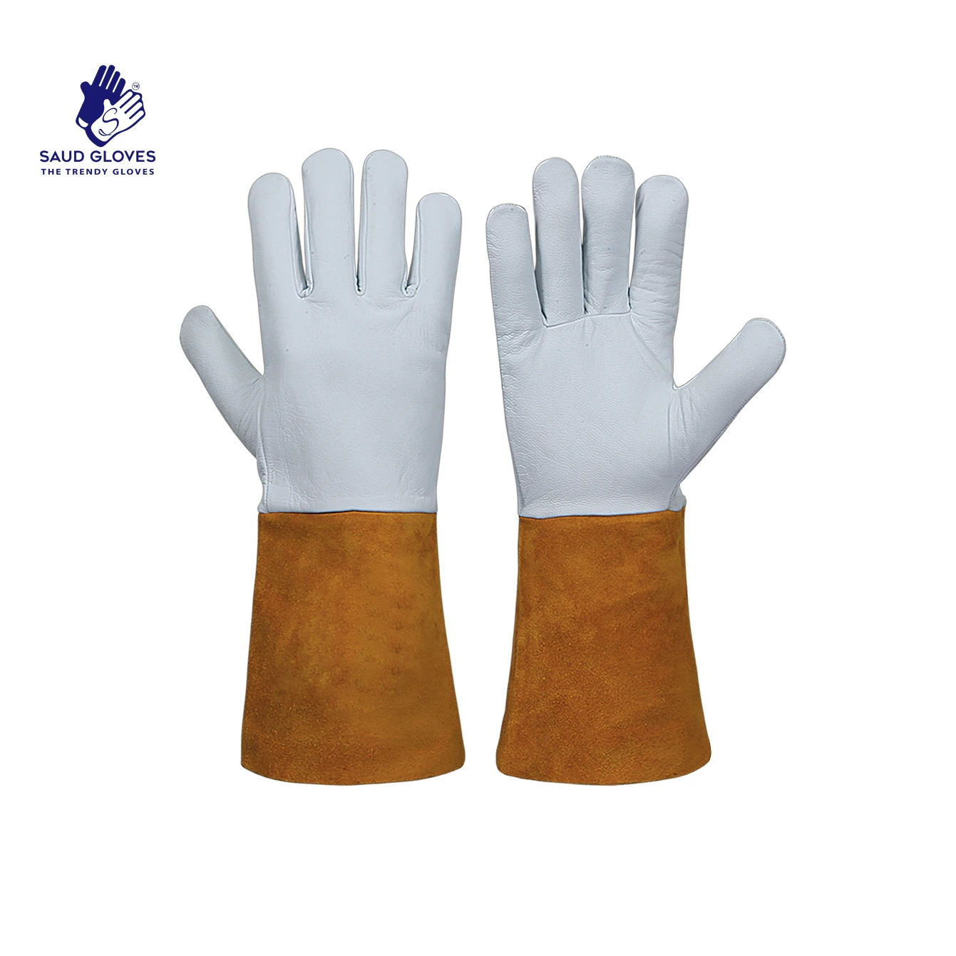 Wholesale Leather Welding Gloves Heavy Duty Wear Resistant Welding