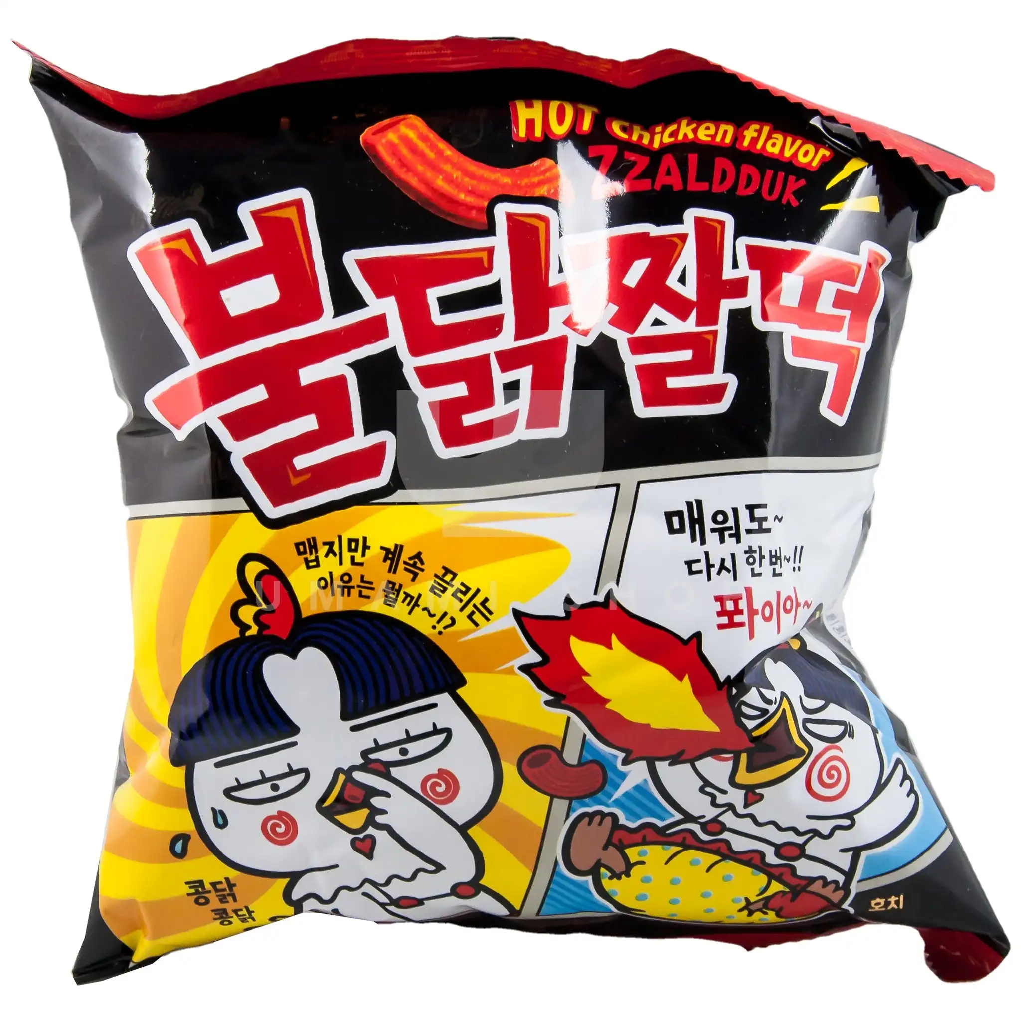 Samyang Extreme Buldak Zzaldduk 2x Spicy Chips (80gr) For German Market ...