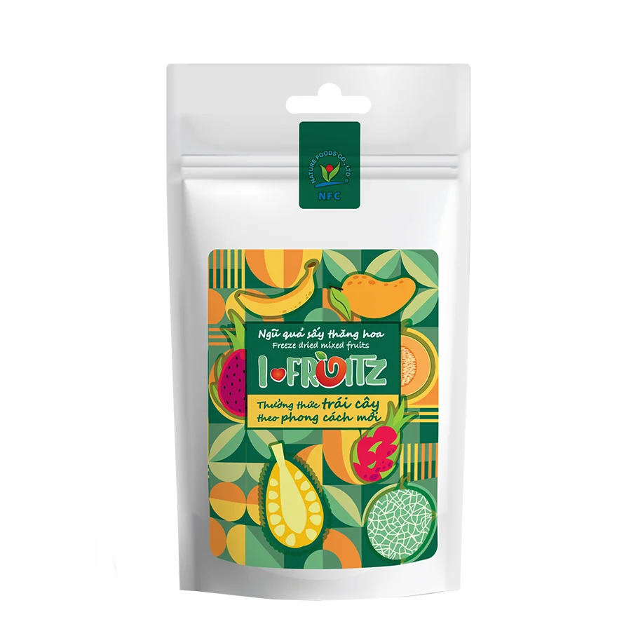 Jack Fruits Fd Ifruitz Blended Sliced Fd Drying Process Bulk Vacuum