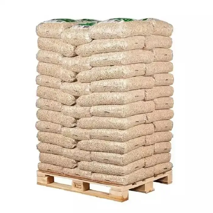 Wholesale Best Fuel Oak Pine Wood Pellets 15kg Bags for Sale(id