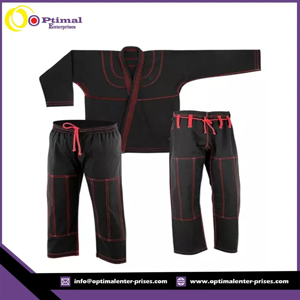 Bjj Gi Uniform High Quality Stitching Lightweight Cotton Cheap Training