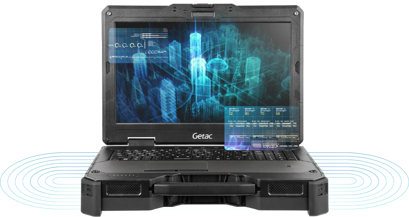 NEW!!! X600 PRO Getac - Fully Rugged Win 11 Pro Notebook  with a 15.6" FHD display with 1,000 nits IP66