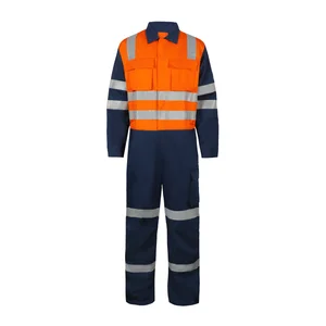 High Visibility Flame Retardant Coverall Provide Reliable protection and Insulation for Welding and Electrical Work Fr Coverall