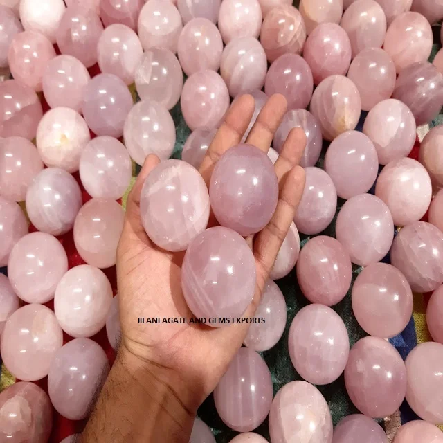 Natural Rose Quartz Agate Spheres Ball Wholesale Rose Quartz Crystal