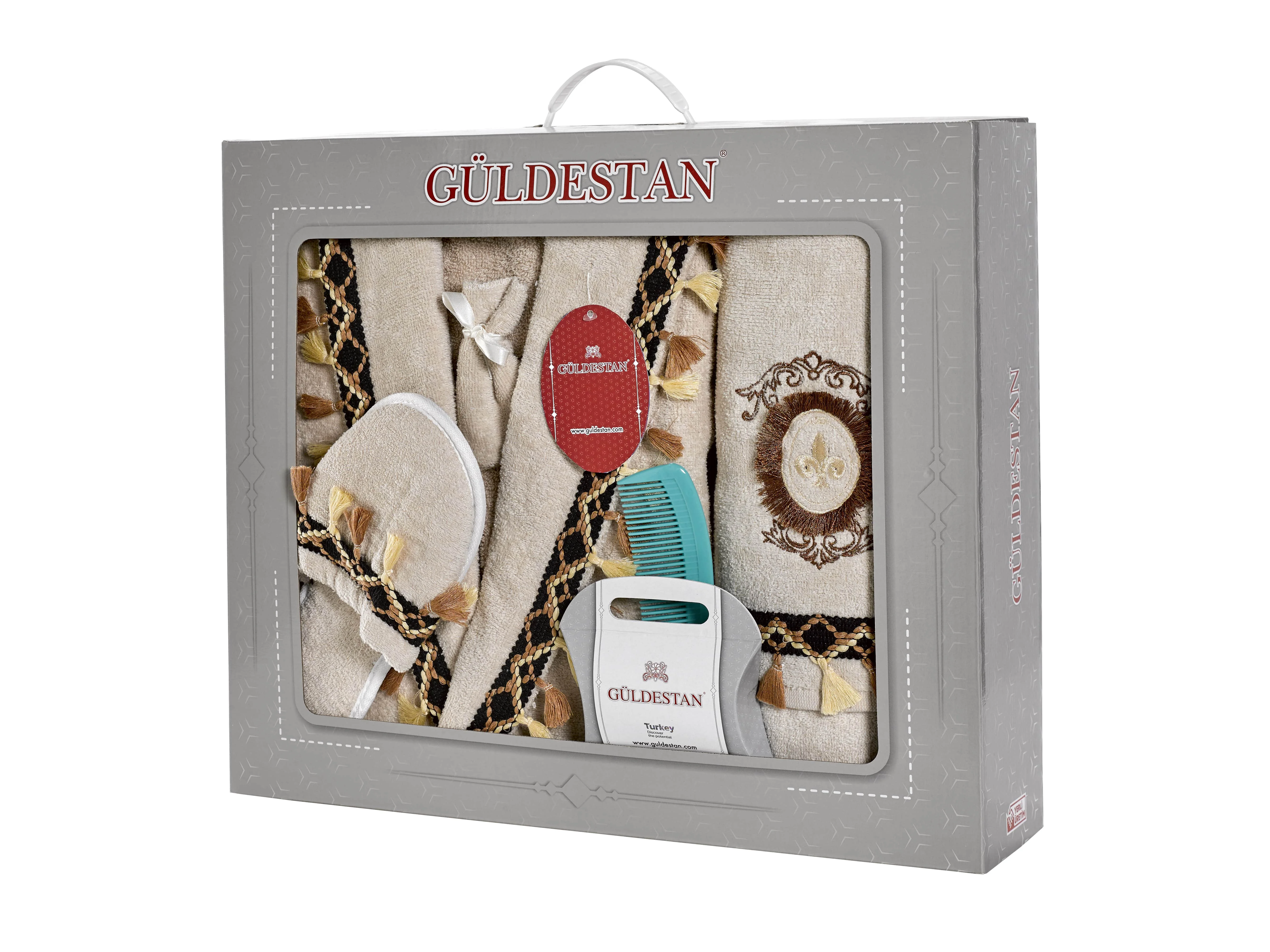 Fringed 100 Cotton Towel Sets Embroidered Face Bath Towels Hotel