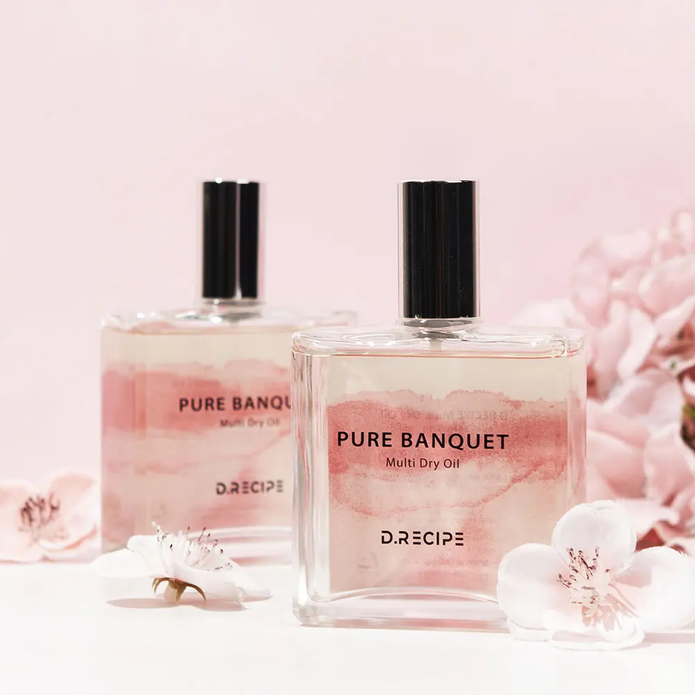 D.RECIPE Multi Dry Oil 100ml - Made in Korea Korean Skin Care Moisturizing Korean Hair Oil Hair Care Hair Treatment Body Care