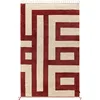 Beige/Rojo