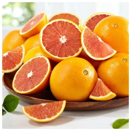 Fresh Organic Valencia Mandarin Oranges Yellow Packing in Boxes Citrus Fruit France 25kg