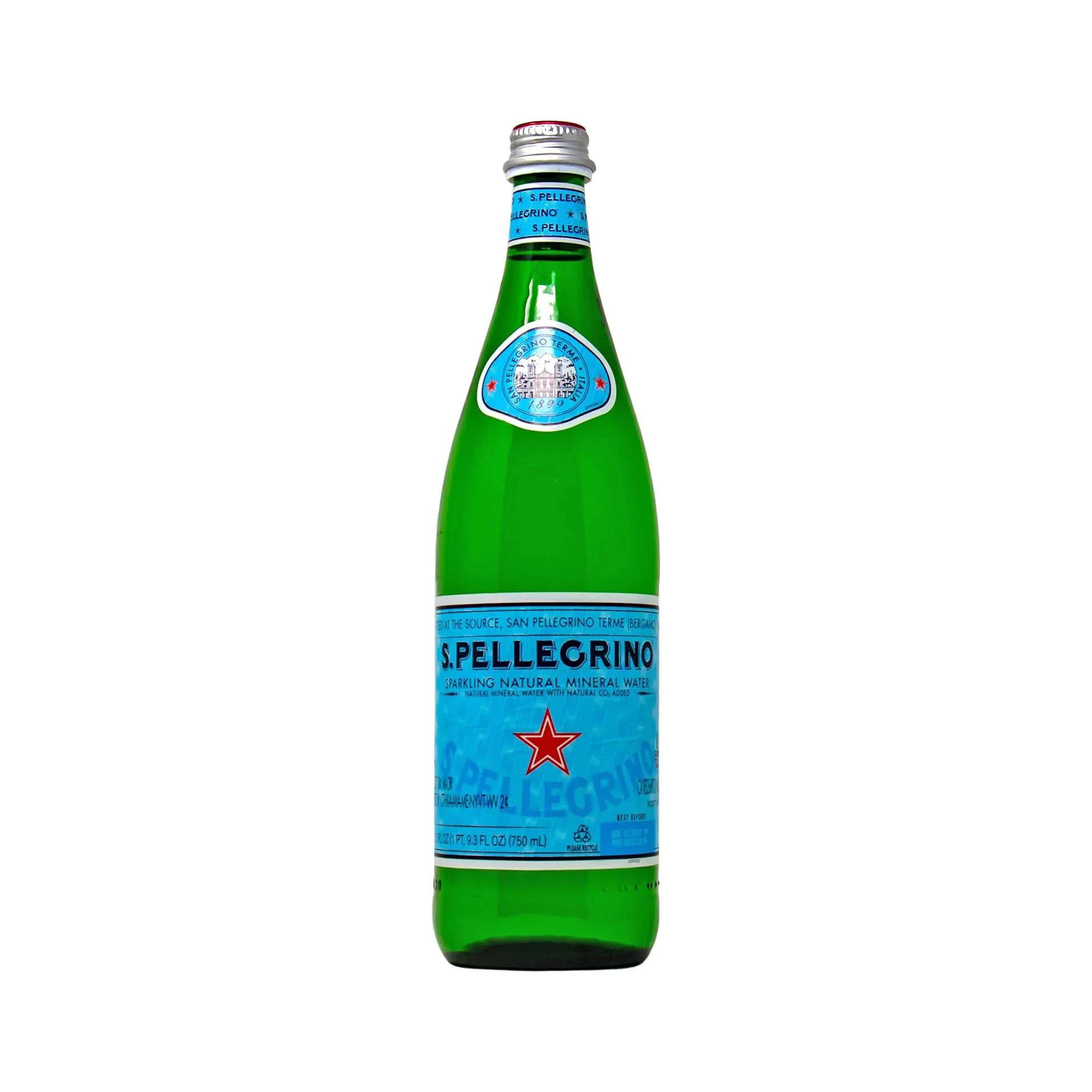 San Pellegrino Sparkling Natural Mineral Water Glass Bottle Buy Buy S
