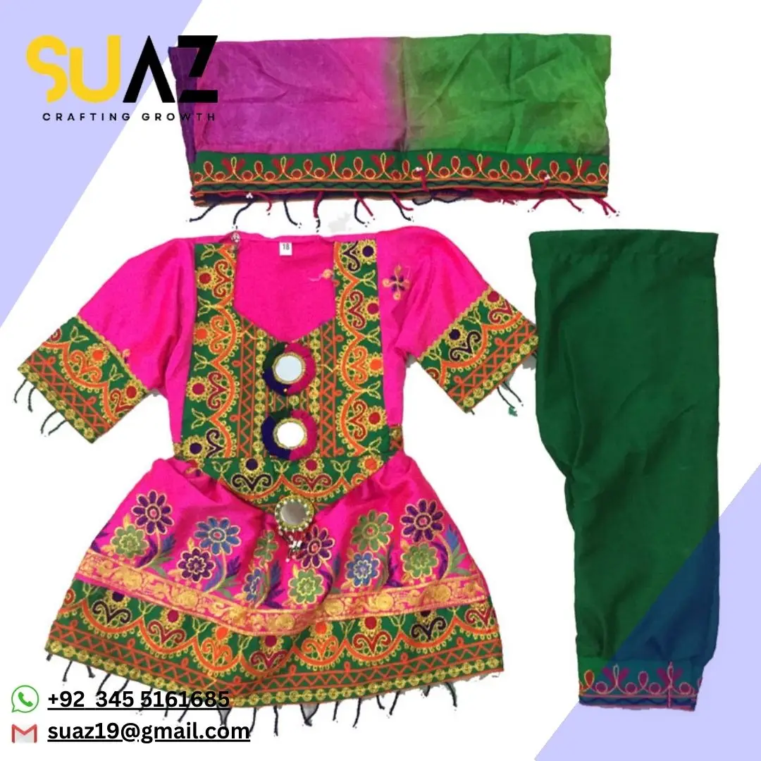 Traditional Afghan Dress For Baby Girls,Afghan Cultural Kids Clothes