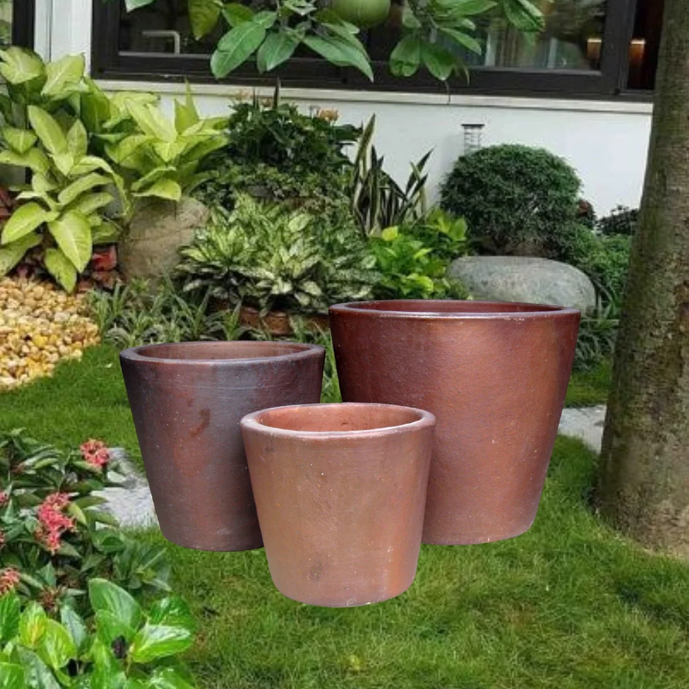 Ru18 Vietnam Rustic Pot Garden Outdoor Antique Flower Atlantic Style