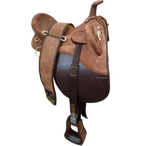 English Western Leather Horse Saddle Wood Tree Best Quality Pleasure Trail Custom Made Race Horse Saddle OEM ODM