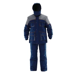 Men's Winter Insulated Work Suit Cold Resistant Warm Uniform Waterproof Windproof Winter Work Suit