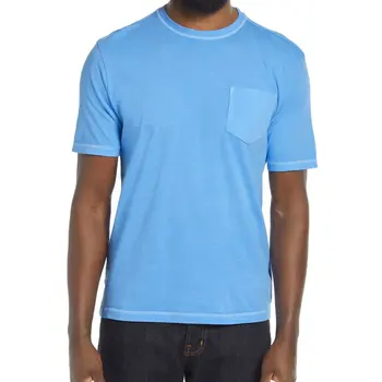 Light Blue Color Plain Cotton T Shirt Men Short Sleeves 100% Cotton O Neck Collar T Shirts wholesale men blank t shirt