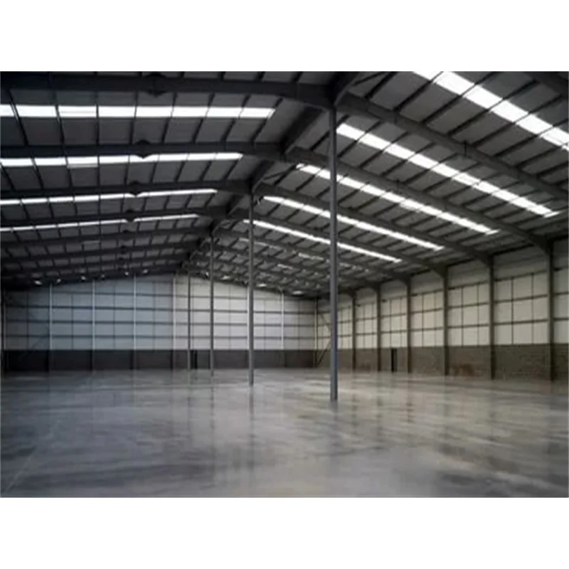 Tanzania Project Prefab Steel Structure Buildings, Heavy Steel Frame Structure Warehouse / Workshop