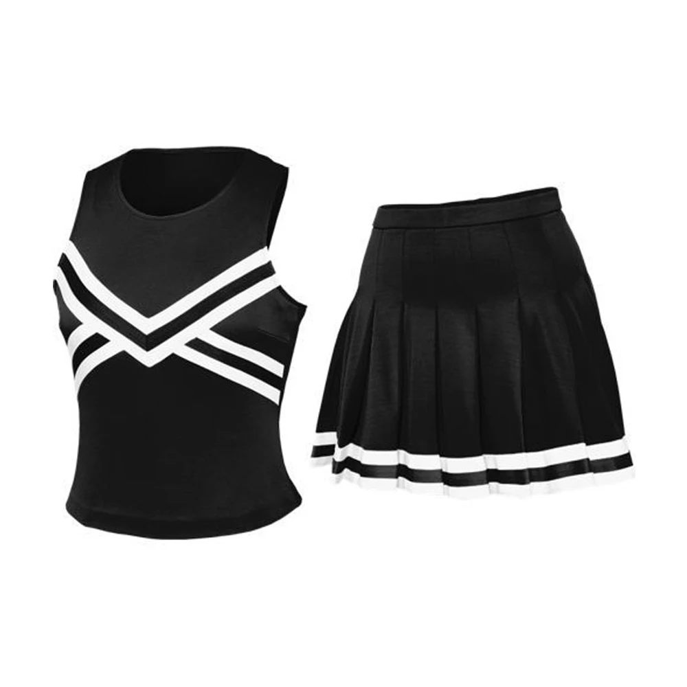 Customized Sleeveless Cheerleader Uniform Women Cheerleading Uniform ...