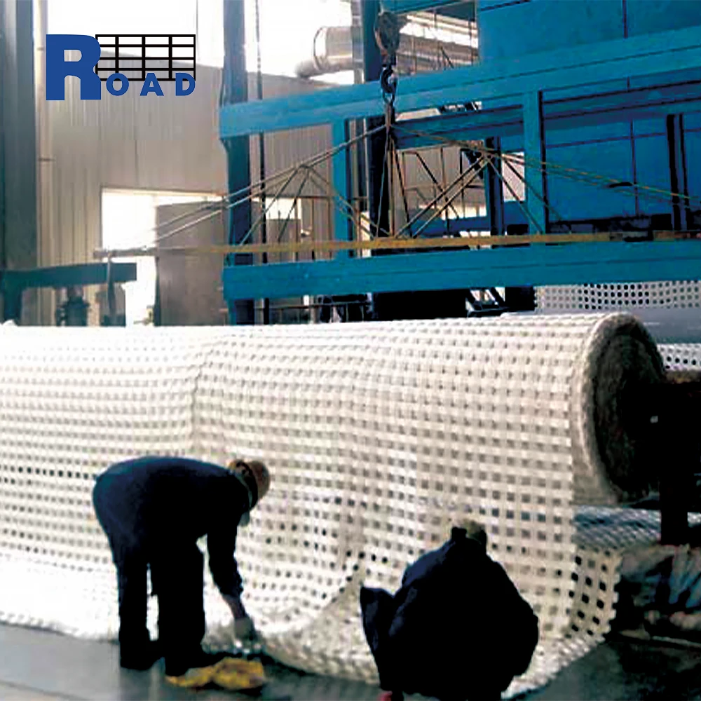 Polyester Mine Grid  Mining Geogrid for Safety Supporting Underground Mining Polyester Geogrid
