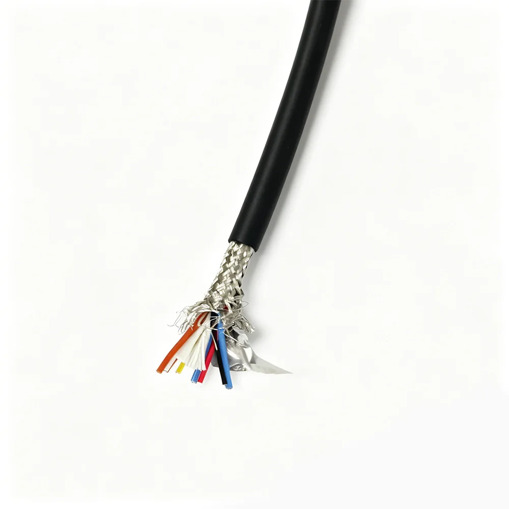 UL2517 Multi Core Shielded Cable 24AWG Flexible Tinned Copper Wire PVC Jacket for Signal Transmission