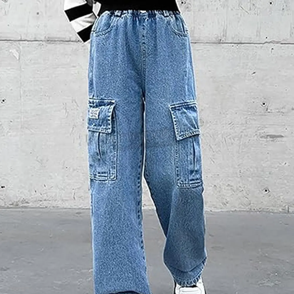 2023 New Arrival Girl Jeans Pant Lightweight Girl Jeans Pant Made In