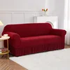 Rojo en forma de abanico