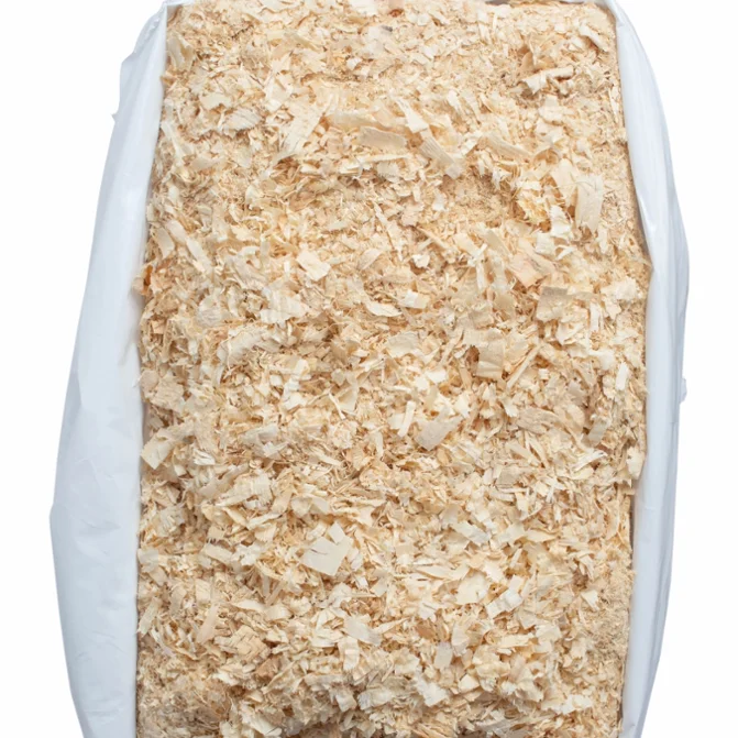 Натуральная Высококачественная сосновая древесина бритье Лучшая цена древесная стружка для животных Сосновая