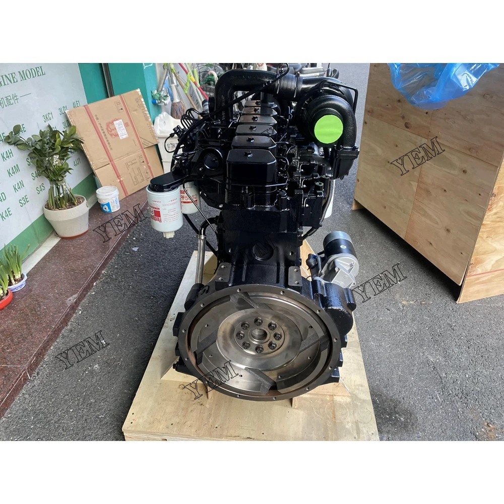 Complete Engine Assy Fit for Komatsu PC220-6 Engine 4