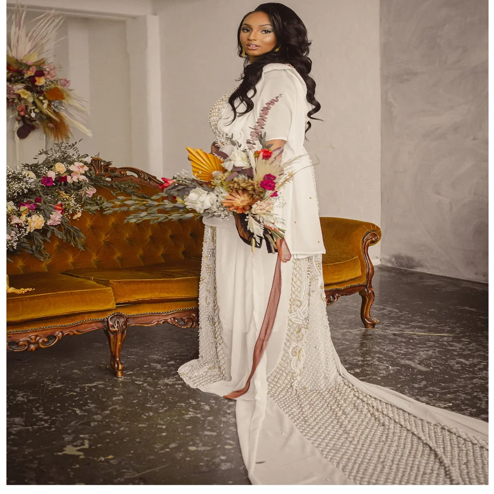 high end layered dress Off-the-Shoulder Layered Long Ball Gown TM1012 White / 0 main image 0