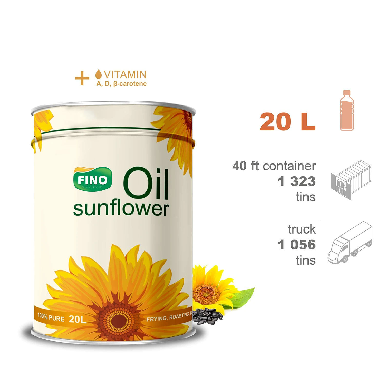 Naturally Expeller Pressed Sunflower Cooking Oil Nongmo Certified