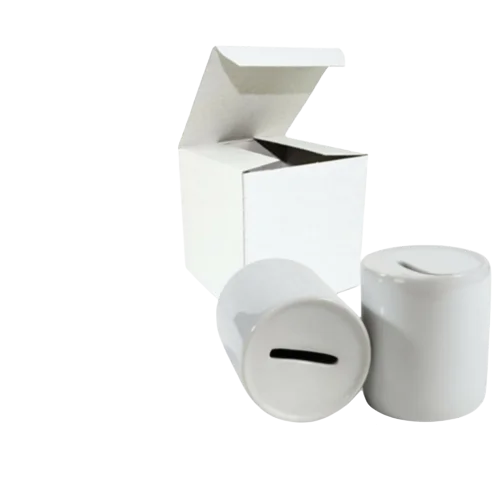Sublimation Blank Ceramic Piggy Coin Bank Money Box Buy Sublimation