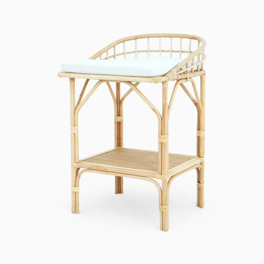 Rural Rattan Baby Changing Table And Handmade Changing Table Kids Furnitures For Nursery Buy