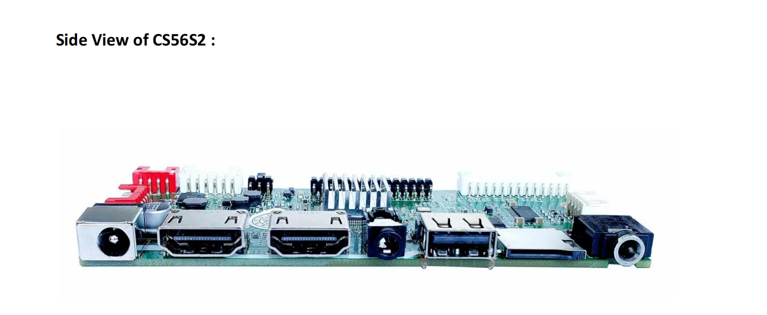 12v Lcd Controller Board With Vga Output Cs56s2 Lvds Fhd Lcd Controller Board 1920*1080,Support With Vga +av+usb
